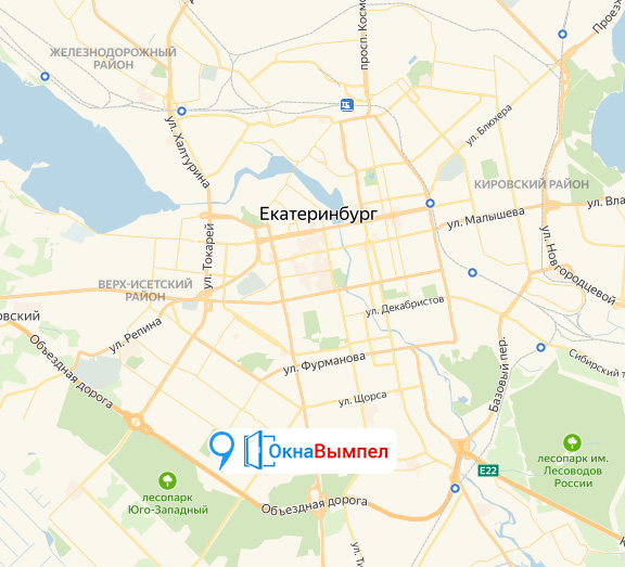 Окна Вымпел в Екатеринбурге